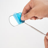 Large Stainless Steel Eyelash Extension Mirror 1 Pc Redberry